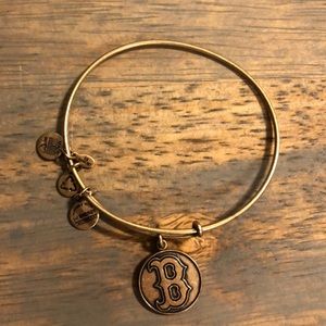 Alex and Ani Gold Red Sox Bracelet